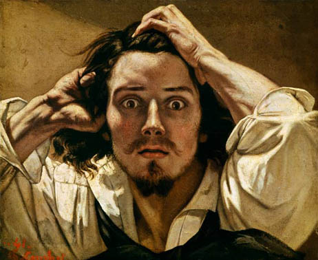 Le Désespéré, par Gustave Courbet